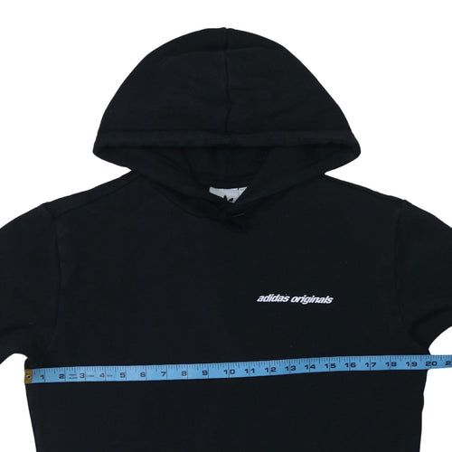 Adidas Originals Men's Black Pullover Hoodie Size S Graphic Logo