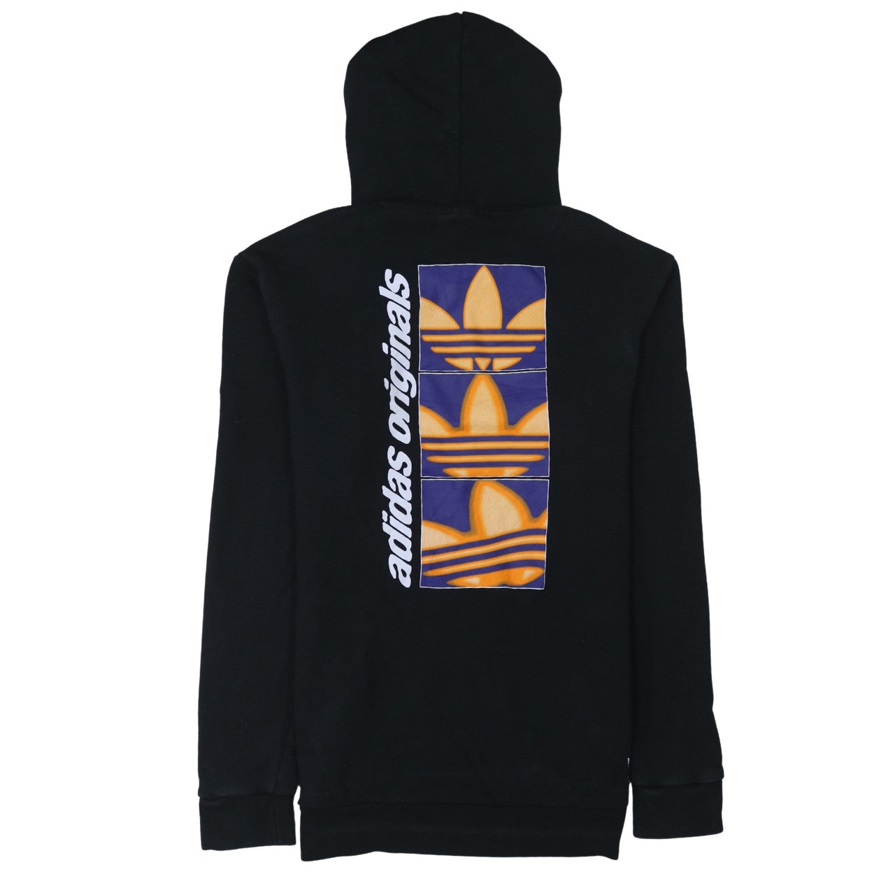 Adidas Originals Men's Black Pullover Hoodie Size S Graphic Logo