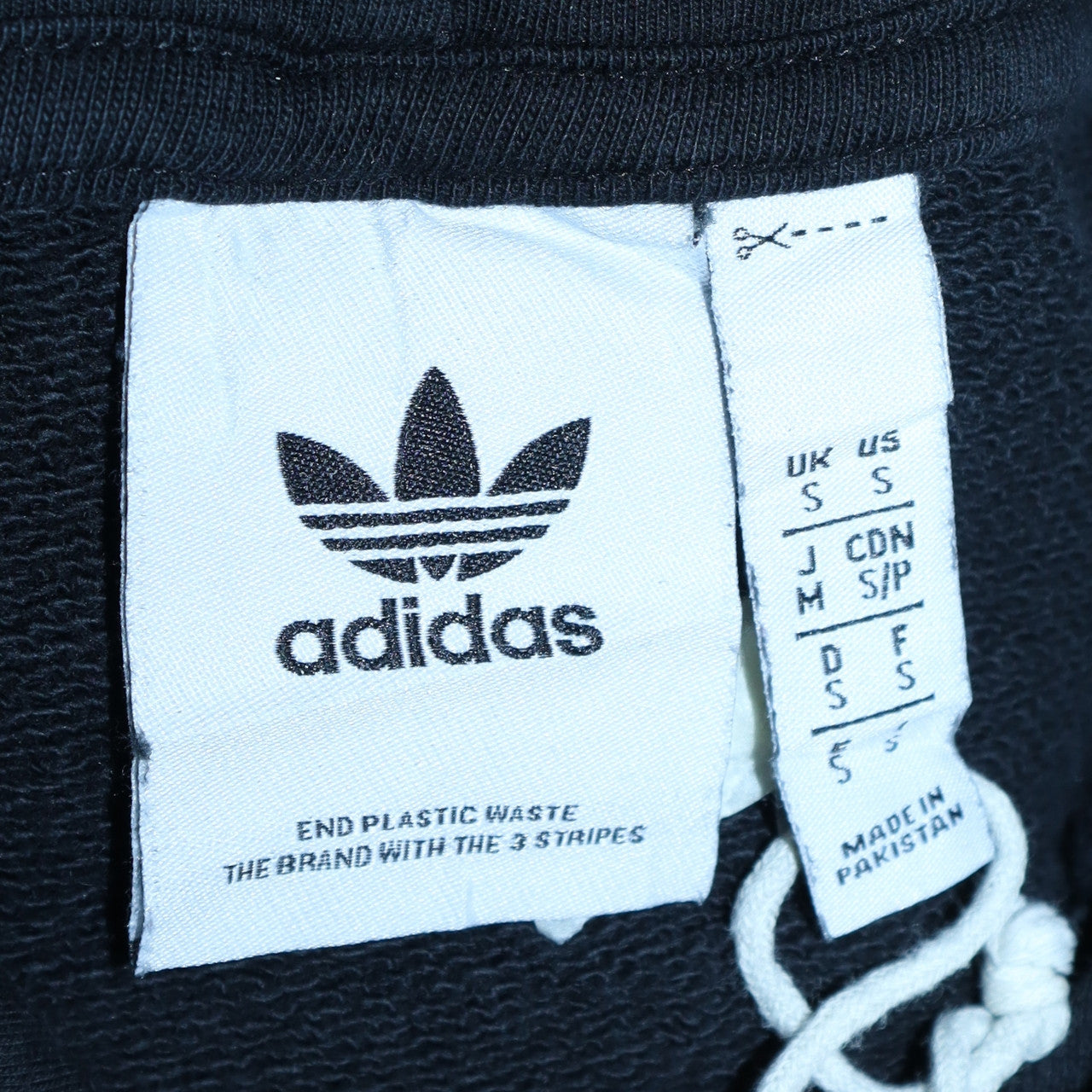 Adidas Originals Men's Black Pullover Hoodie Size S Graphic Logo