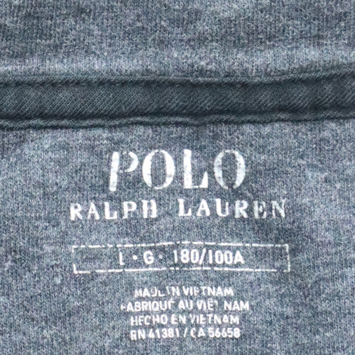 Polo Ralph Lauren Men's Black L 1/4 Zip Pullover Sweatshirt