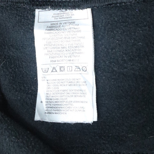 Adidas Mens Black Jogger Sweatpants L Elastic Waist Pockets Casual