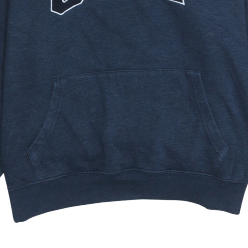 GAP Men’s Blue Logo Pullover Hoodie XL Fleece Cotton Blend