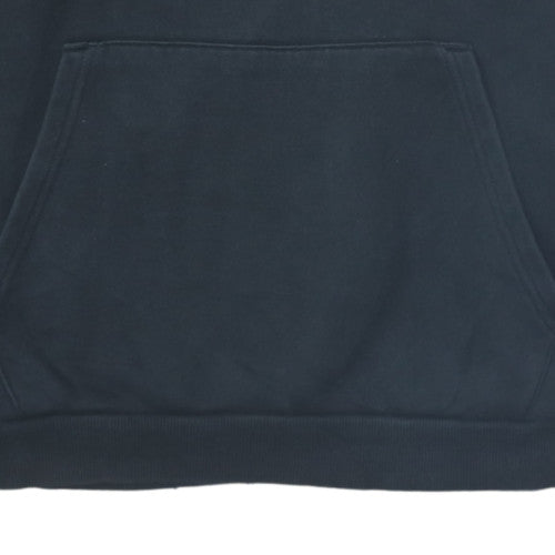 Puma Men’s Black XL Pullover Hoodie with Logo and Kangaroo Pocket