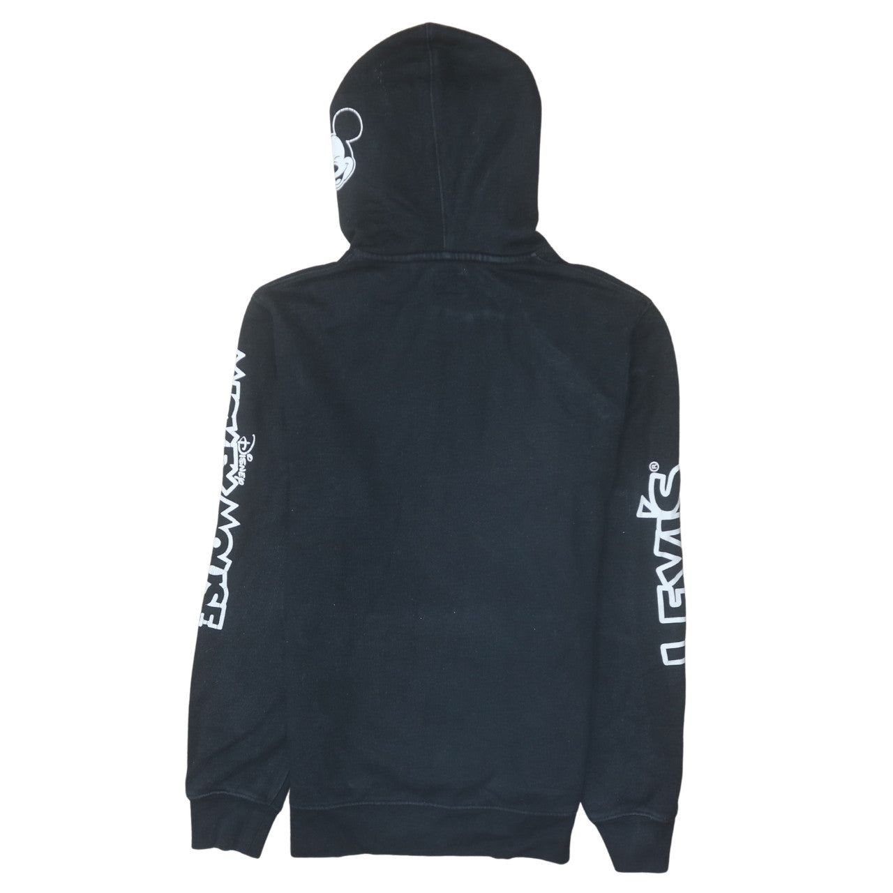 Levi's x Disney Men's Black Pullover Hoodie Size M Graphic Logo