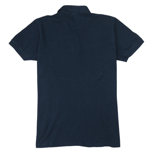 Kappa Men's Blue Cotton Short Sleeve Polo Shirt Size L