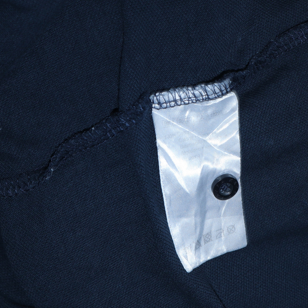 Kappa Men's Blue Cotton Short Sleeve Polo Shirt Size L