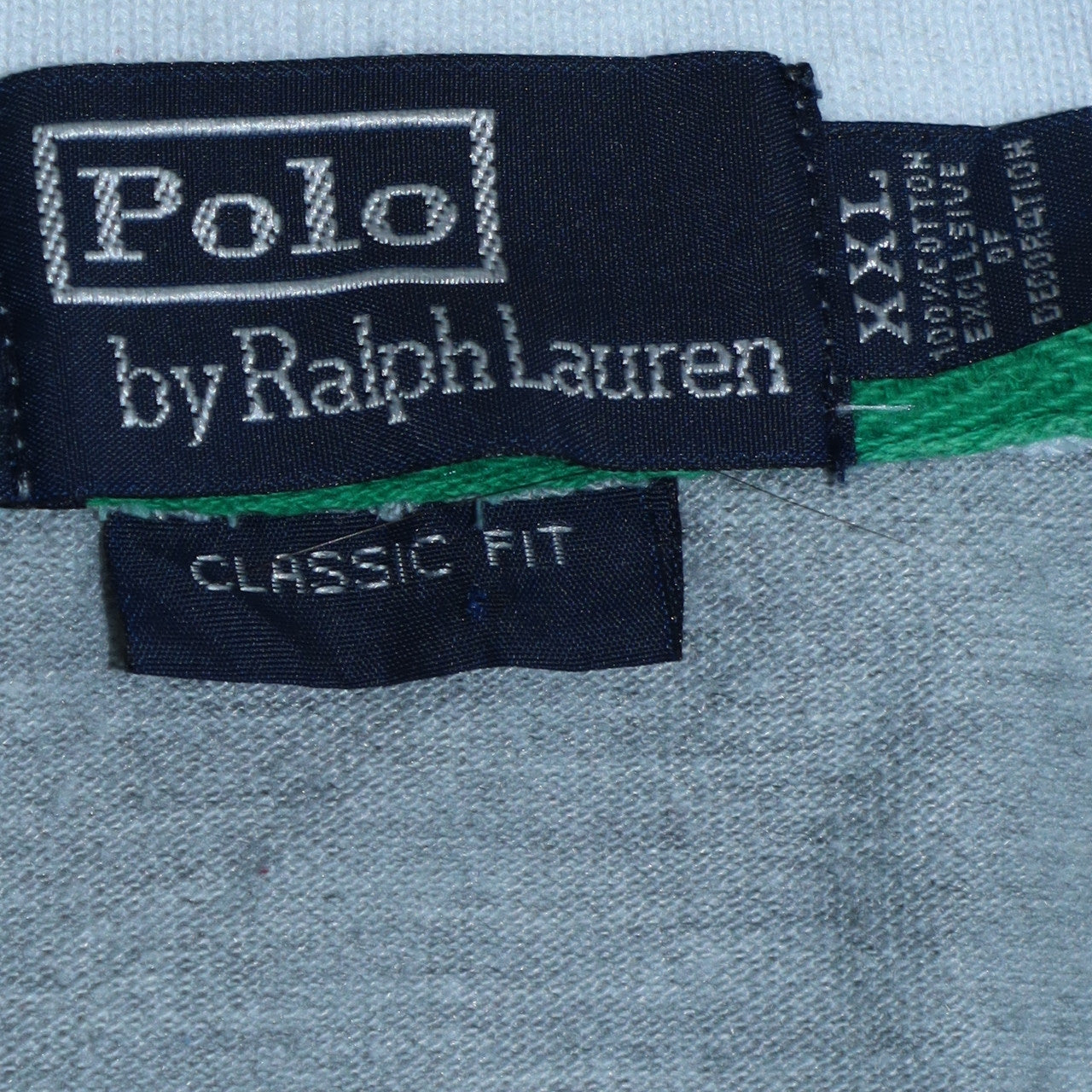 Ralph Lauren Mens White 2XL Classic Fit Polo Shirt