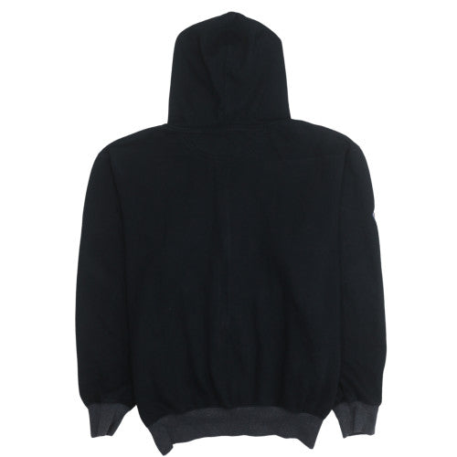 Champion Men's Black Full Zip Hoodie Sweatshirt Size L
