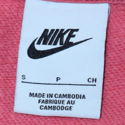 Nike Women’s Pink Pullover Hoodie Small Hooded Sweatshirt