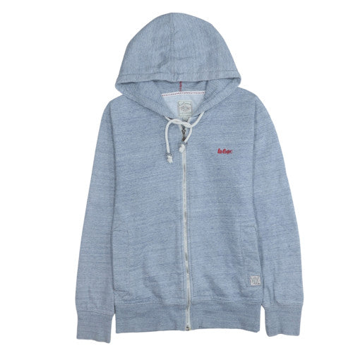 Lee Cooper Men's Blue Full Zip Hoodie Size M Classic Fit