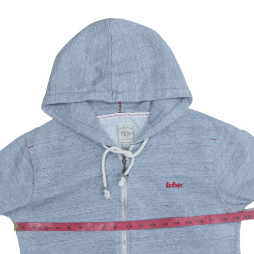Lee Cooper Men's Blue Full Zip Hoodie Size M Classic Fit