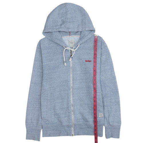 Lee Cooper Men's Blue Full Zip Hoodie Size M Classic Fit