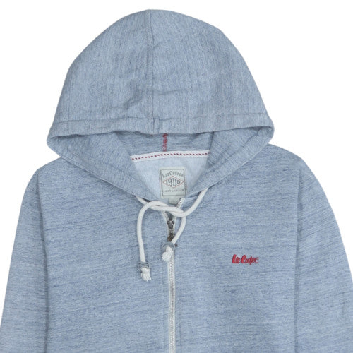 Lee Cooper Men's Blue Full Zip Hoodie Size M Classic Fit