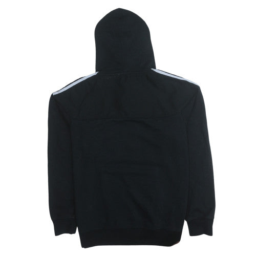 Lonsdale Men's Black Pullover Hoodie Size L Fleece Sportswear