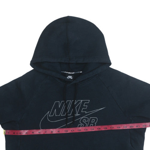Nike SB Mens Black M Pullover Hoodie Cotton Blend Skate Sweatshirt