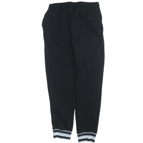 Champion Men's Black L Jogger Sweatpants with Logo and Elastic Waist