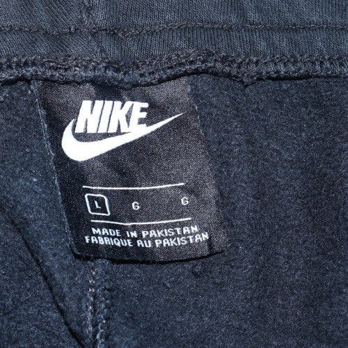 Nike Mens Black L Jogger Sweatpants 80 Cotton 20 Polyester