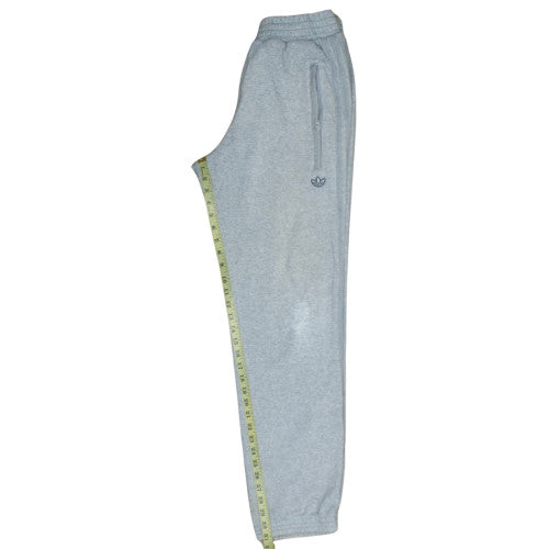 Adidas Men’s Grey Sweatpants S Regular Fit Fleece Joggers