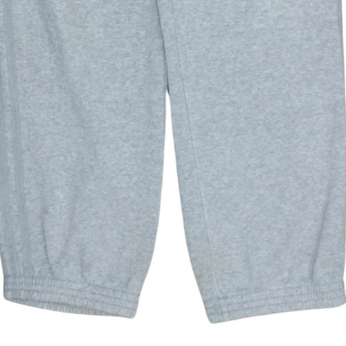 Adidas Men’s Grey Sweatpants S Regular Fit Fleece Joggers