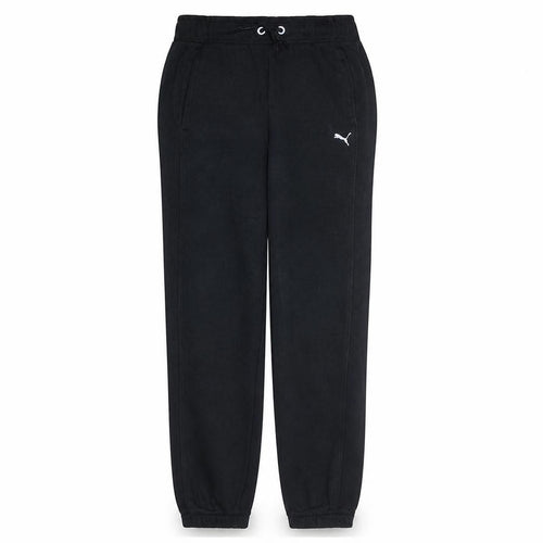 Puma Women's Black Jogger Sweatpants Size 14 Fleece Activewear