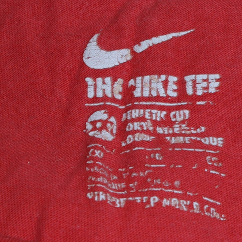 Nike Men's Red Graphic 1873 Athletic Cotton T-Shirt Size L