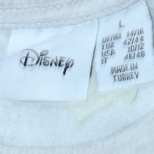 Disney Women’s Grey Dumbo Graphic Pullover Sweatshirt L 14/16