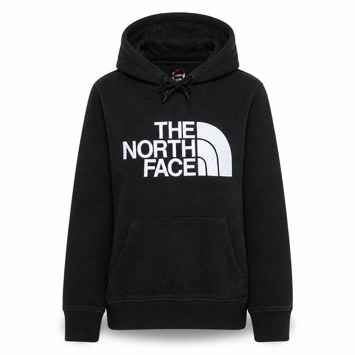 The North Face Womens Black Pullover Hoodie Medium 100% Cotton