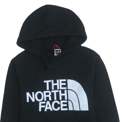 The North Face Womens Black Pullover Hoodie Medium 100% Cotton
