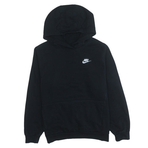 Nike Boys Black XL Pullover Hoodie Fleece Sweatshirt 158-170cm