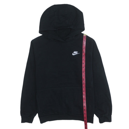 Nike Boys Black XL Pullover Hoodie Fleece Sweatshirt 158-170cm