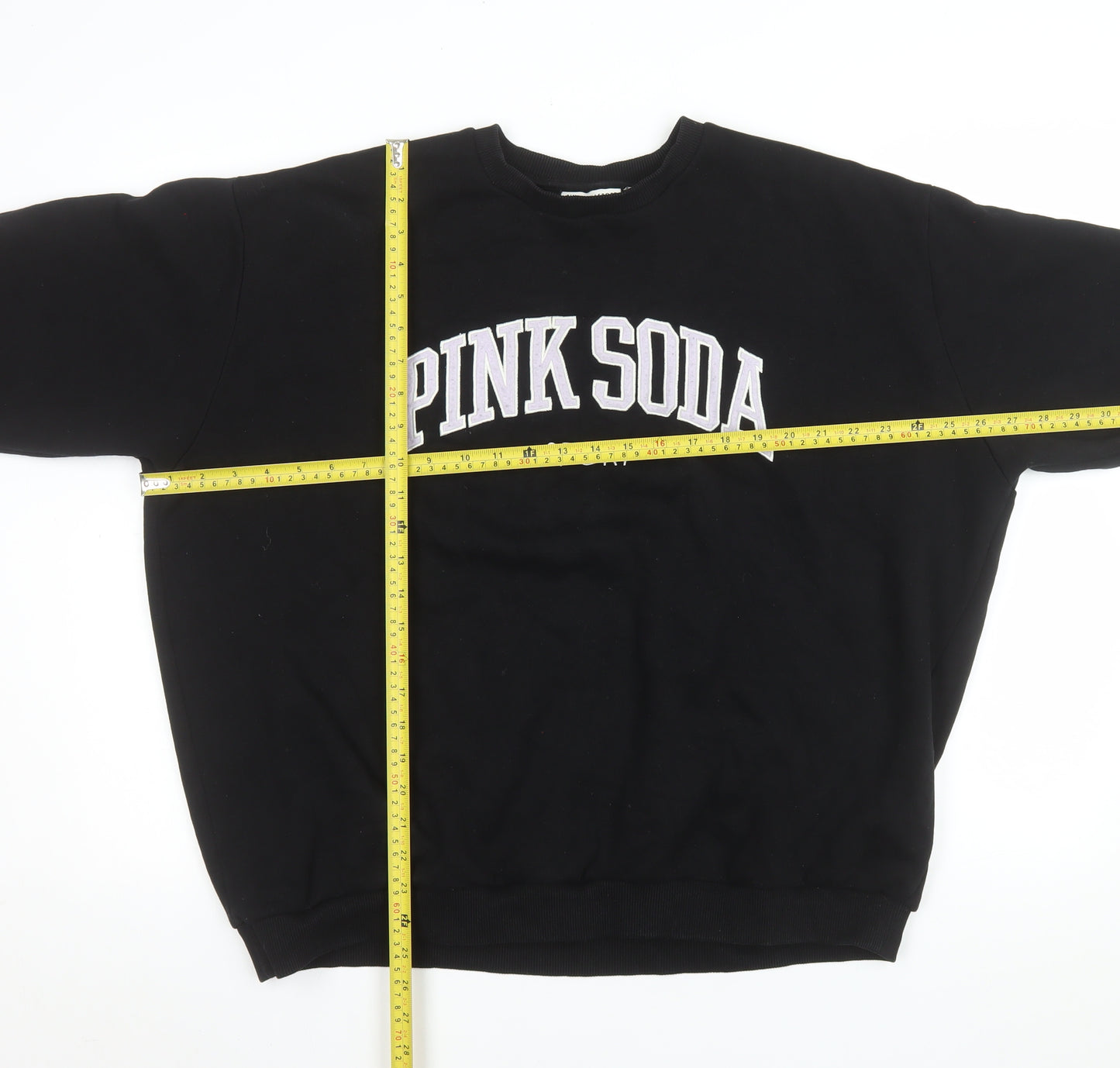 Pink Soda Sport Women's Black Medium Pullover Sweatshirt