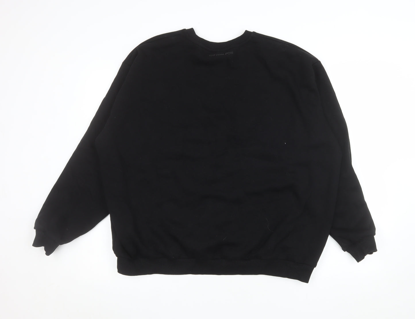 Pink Soda Sport Women's Black Medium Pullover Sweatshirt