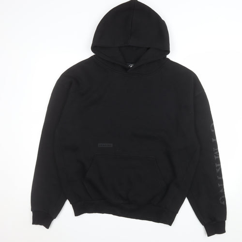 Gym King Men's Black Pullover Hoodie L Regular Fit Fleece