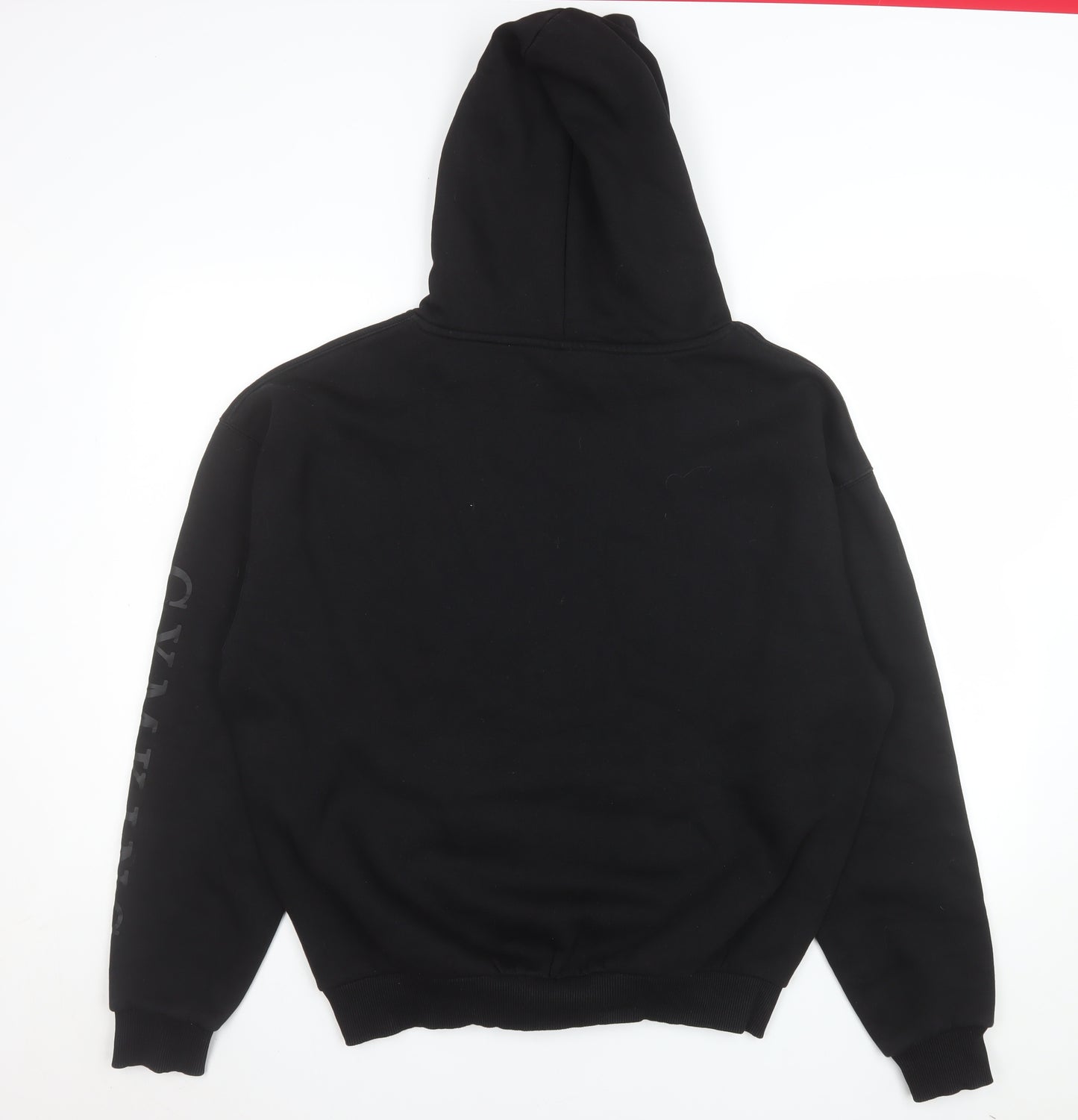 Gym King Men's Black Pullover Hoodie L Regular Fit Fleece