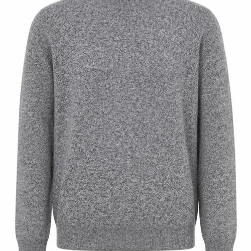 Topman Men's Grey Cotton Crew Neck Jumper Size S