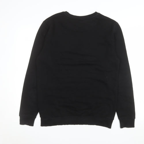 Nuevo Club Men's Black Graphic Pullover Sweatshirt Size S