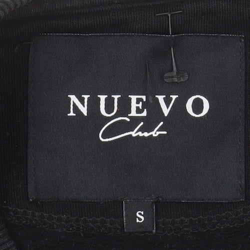 Nuevo Club Men's Black Graphic Pullover Sweatshirt Size S