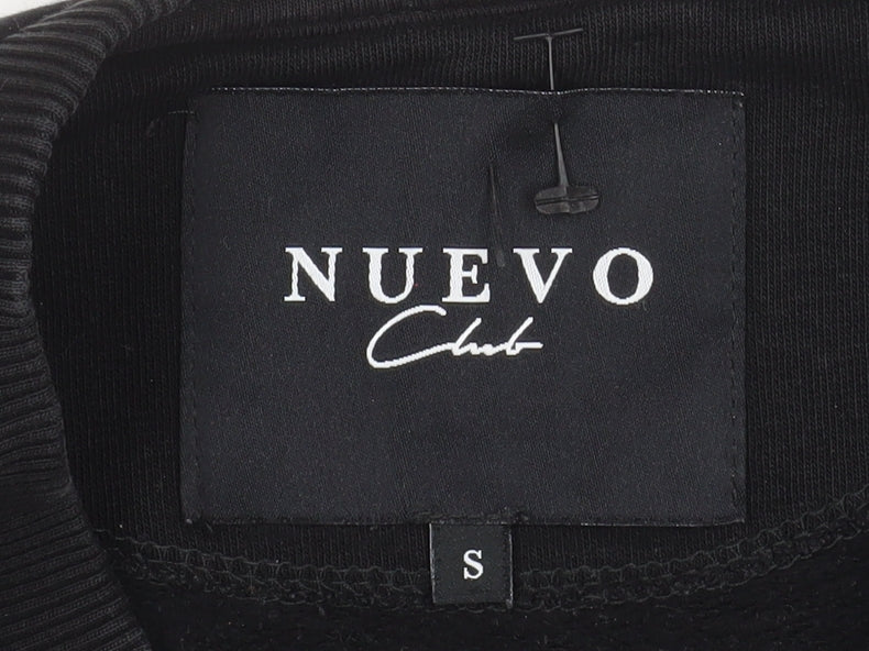 Nuevo Club Men's Black Graphic Pullover Sweatshirt Size S
