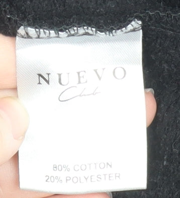 Nuevo Club Men's Black Graphic Pullover Sweatshirt Size S