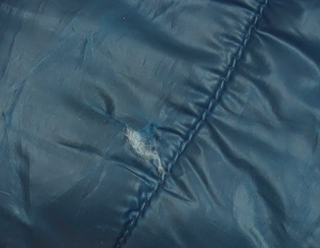 Jordan Boys Blue Hooded Puffer Jacket 7 Years Polyester Winter Coat