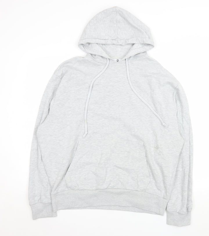 Collusion Men's Grey Pullover Hoodie Size M Regular Fit