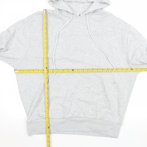 Collusion Men's Grey Pullover Hoodie Size M Regular Fit
