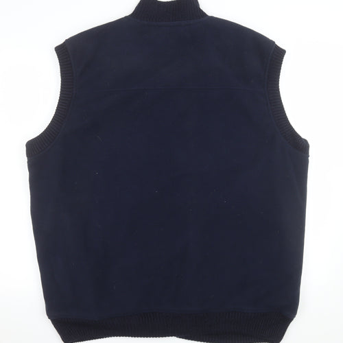 James Pringle Men’s Blue 2XL Polyester Full Zip Bodywarmer Vest