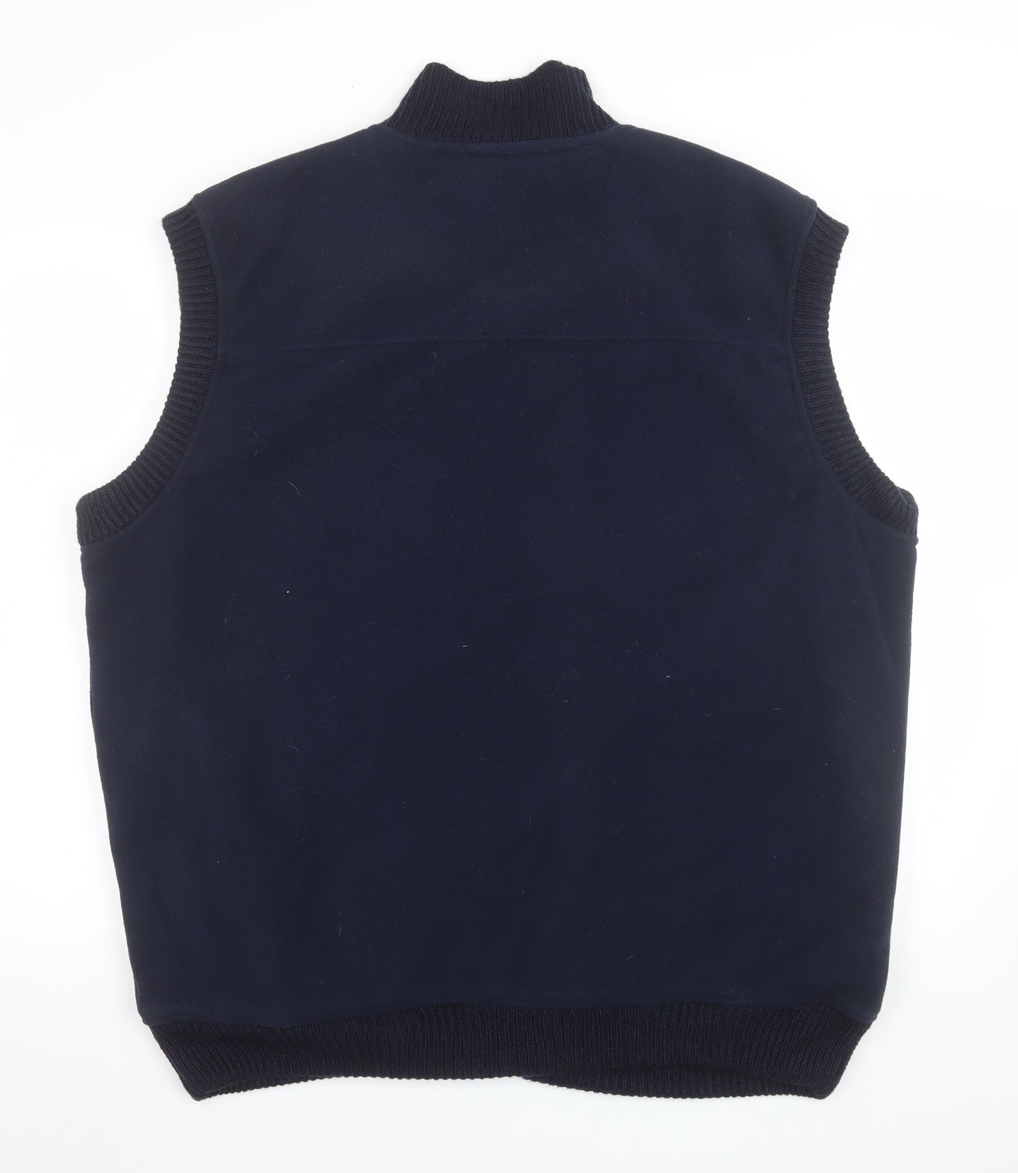 James Pringle Men’s Blue 2XL Polyester Full Zip Bodywarmer Vest