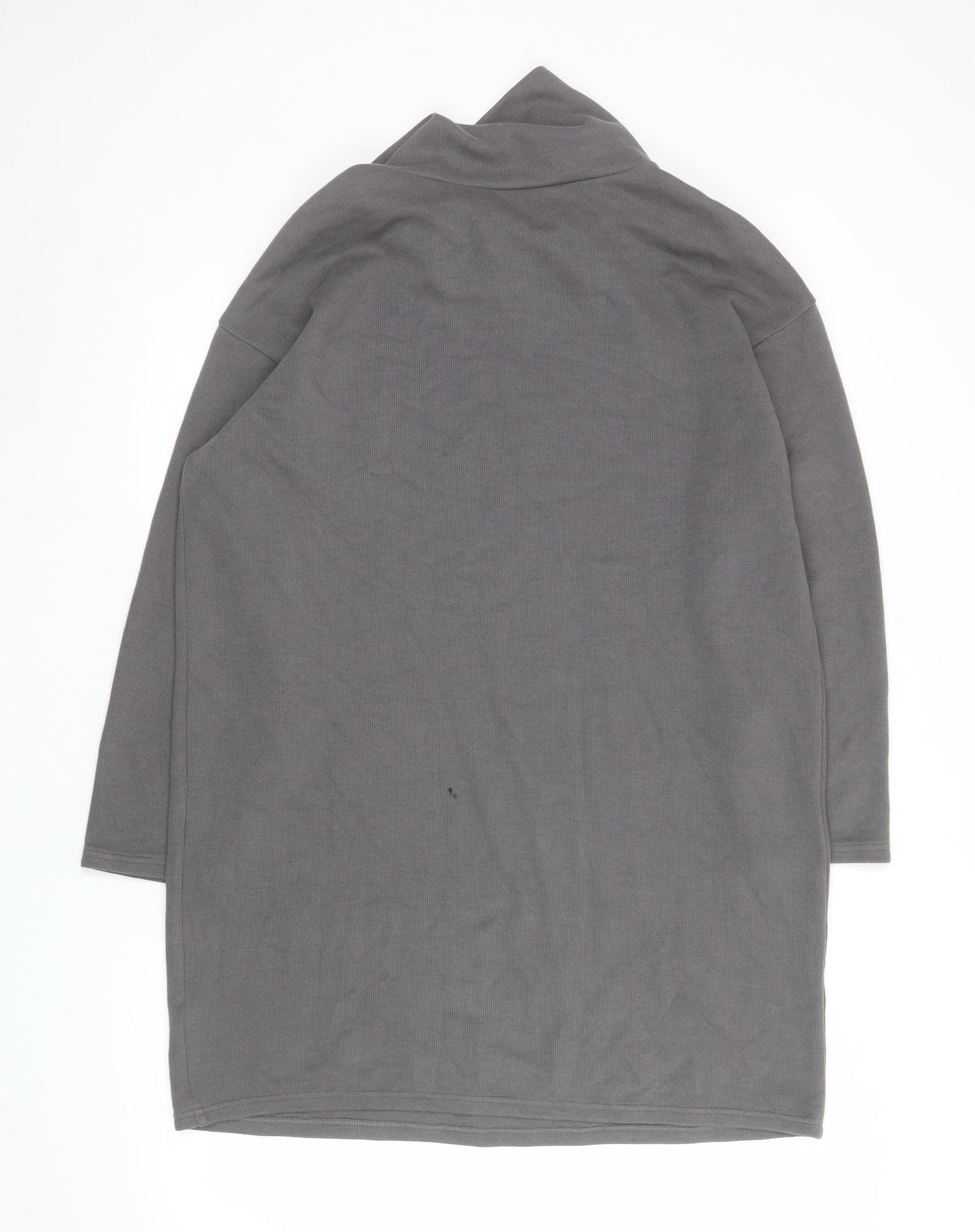 Marks and Spencer Women’s Grey Roll Neck Shift Dress Size 14