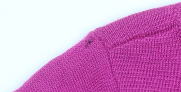 Fenn Wright Manson Women’s Pink Black Colourblock Wool Shift Dress Size 14