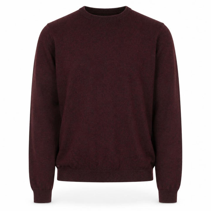 Topman Men's Brown Cotton Crew Neck Jumper Size M