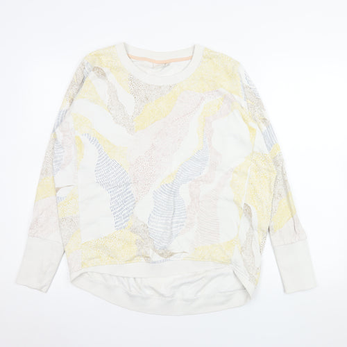Nümph Women's Multicoloured Crew Neck Pullover Sweatshirt Size S