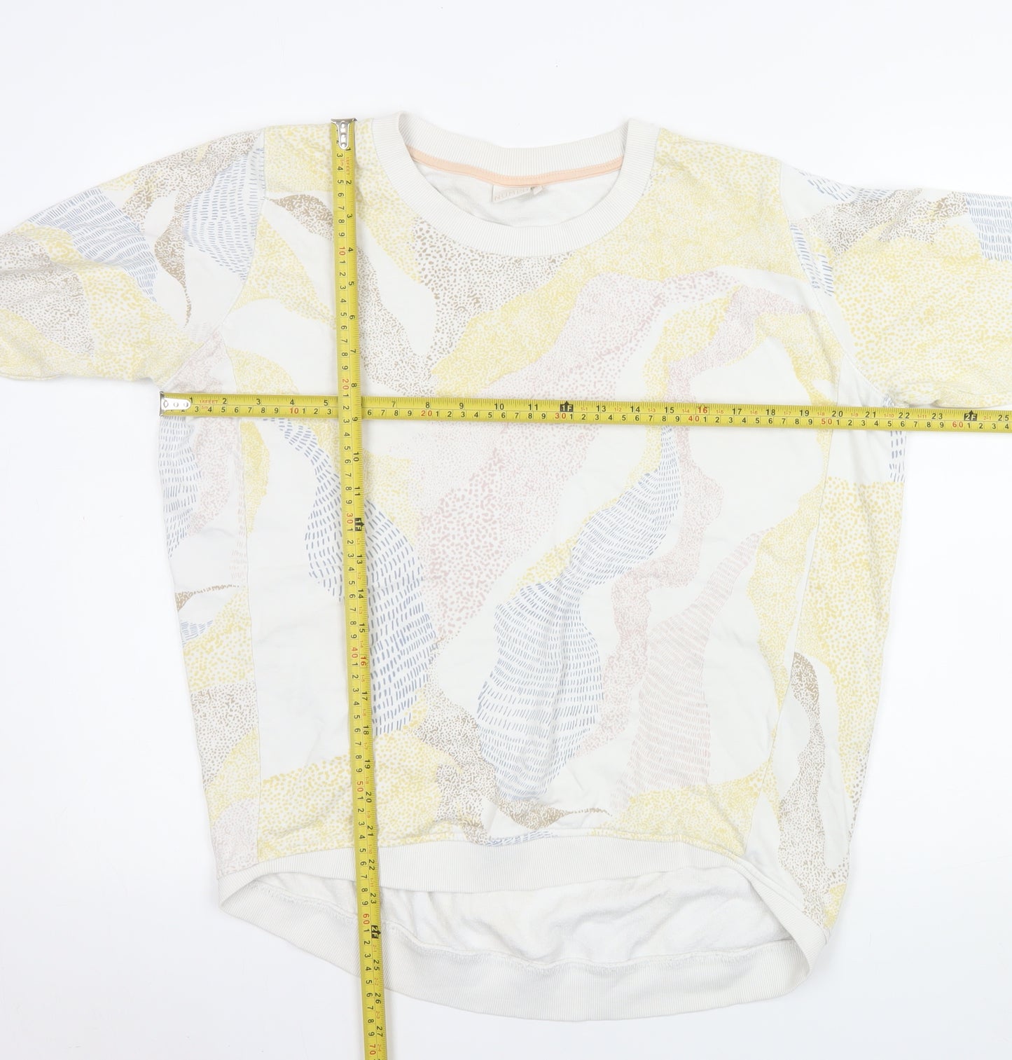 Nümph Women's Multicoloured Crew Neck Pullover Sweatshirt Size S