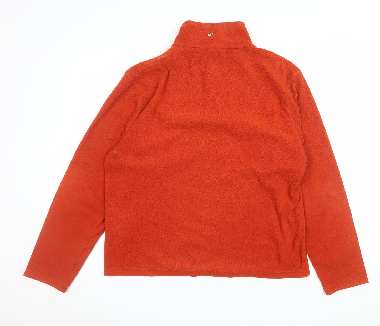 Regatta Men’s Orange Fleece 1/4 Zip Pullover Sweatshirt UK M